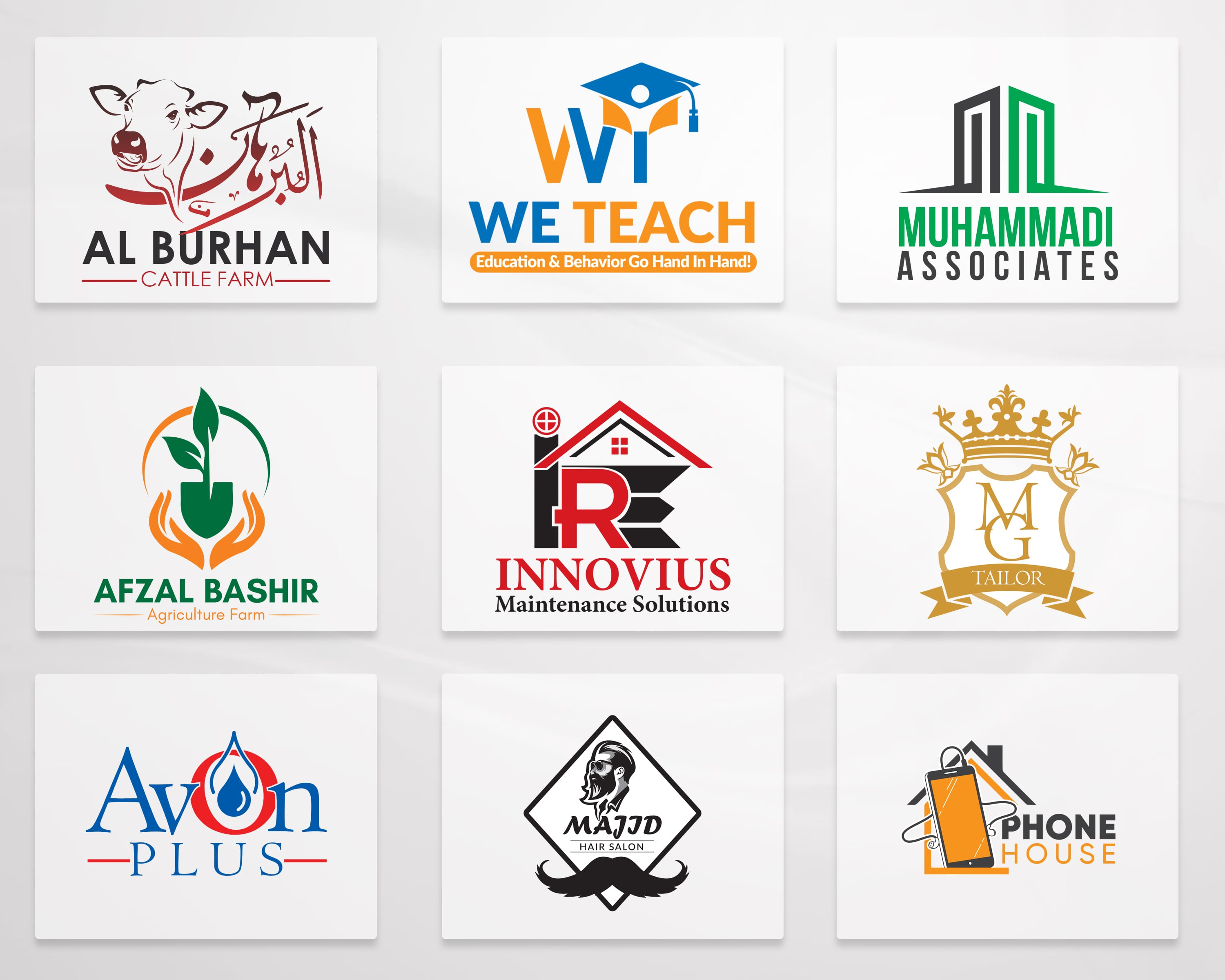 Modern logo design Austin creative branding example 2026