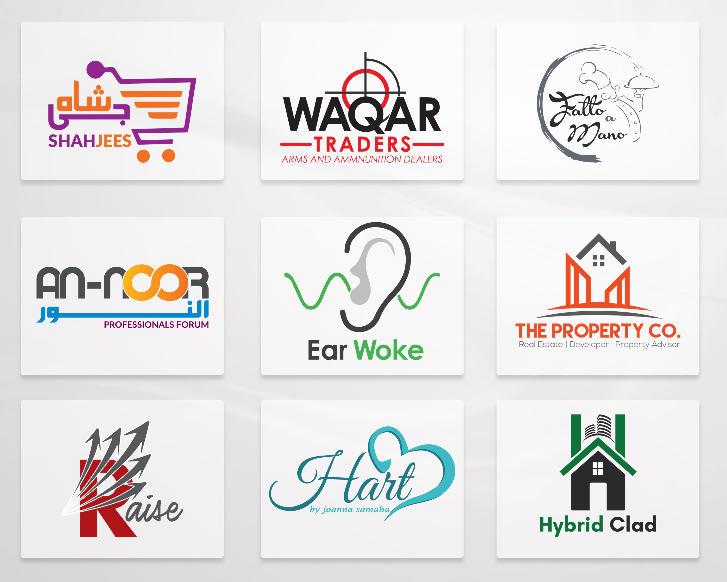 Creative logo design ideas Austin brand identity sample 2026