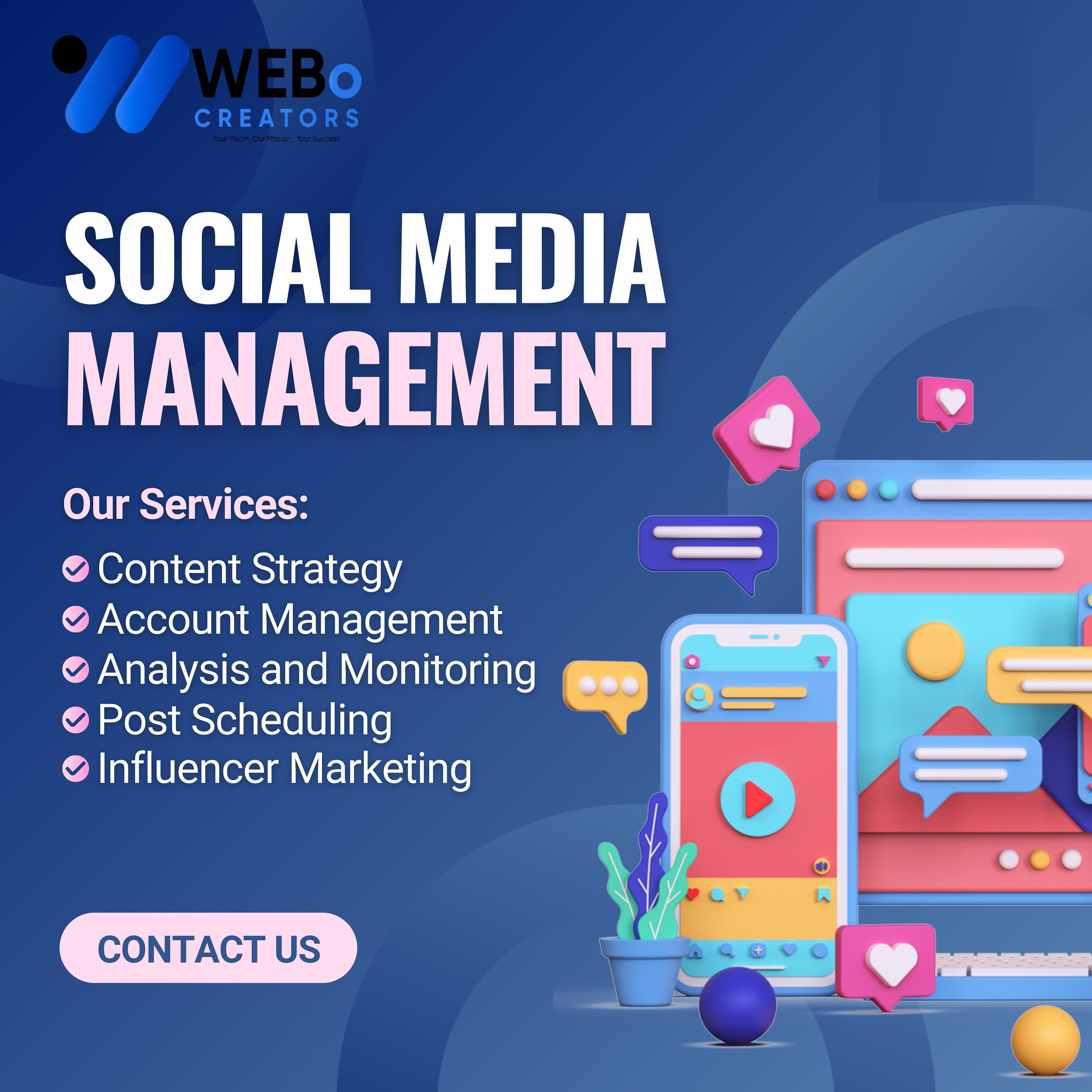 Social Media Management Services, Marketing & Optimization Company in Austin