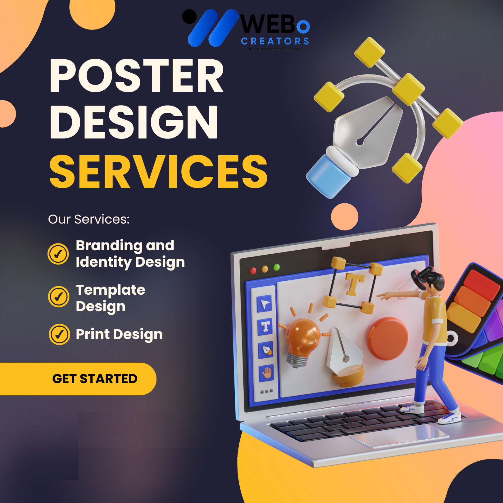 Poster Design Service | Get Powerful Advertising Poster in Austin for Business and Events
