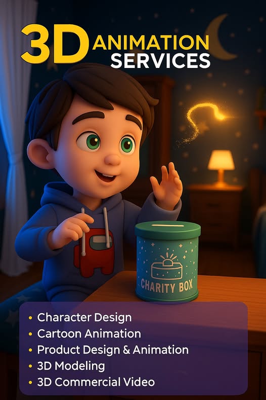 Motion Graphics Services - 3D Animation Studio Agency in Austin